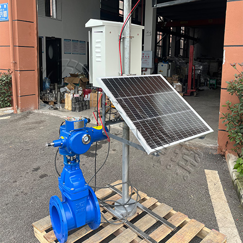 上海皓久 Z945X-16Q免布线太阳能电动闸阀 农业灌溉 支持远程智能控制